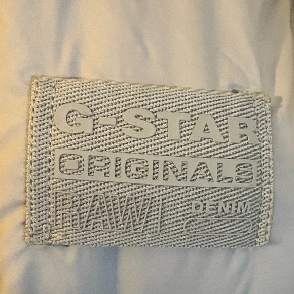 G-Star Sky Blue Puffer Coat